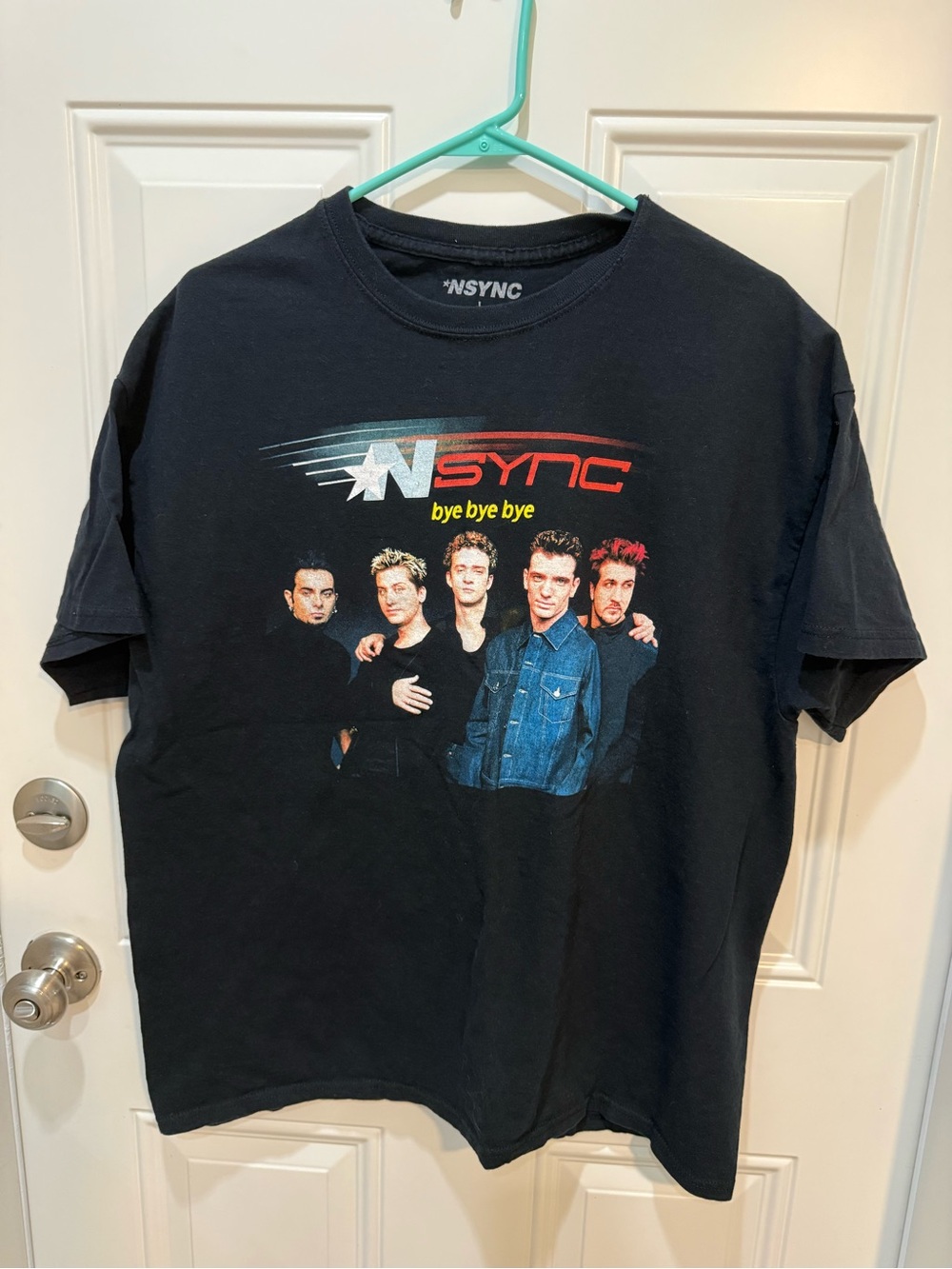 NSYNC Bye Bye Bye vintage Graphic Short Sleeve Tee - Black